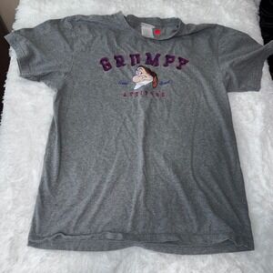 Vintage Disney Grumpy Real Bad Attitude Disneyland Resort Mens XL T‎ Shirt